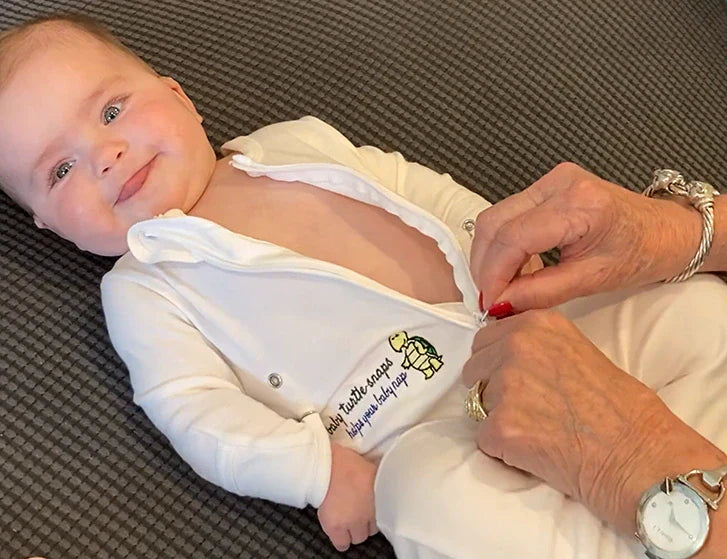 How to use your Baby Turtle Snaps Onesie