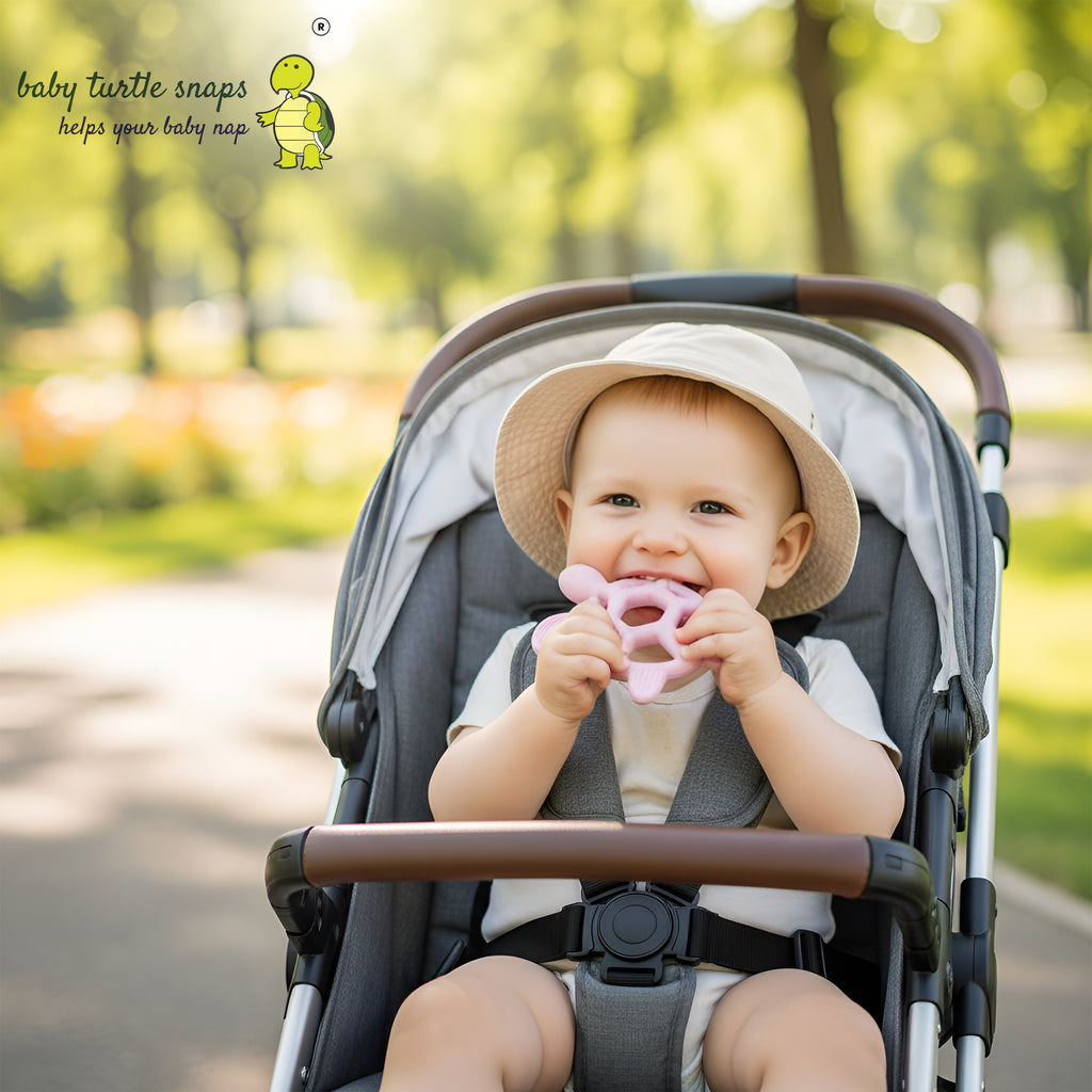 Silicone Baby Teething Toy Soft BPA Free Turtle Shape Chew Toy, Multiple Textured Massage Points for Baby Gums Dishwasher Safe Teethers for Babies (Blue)