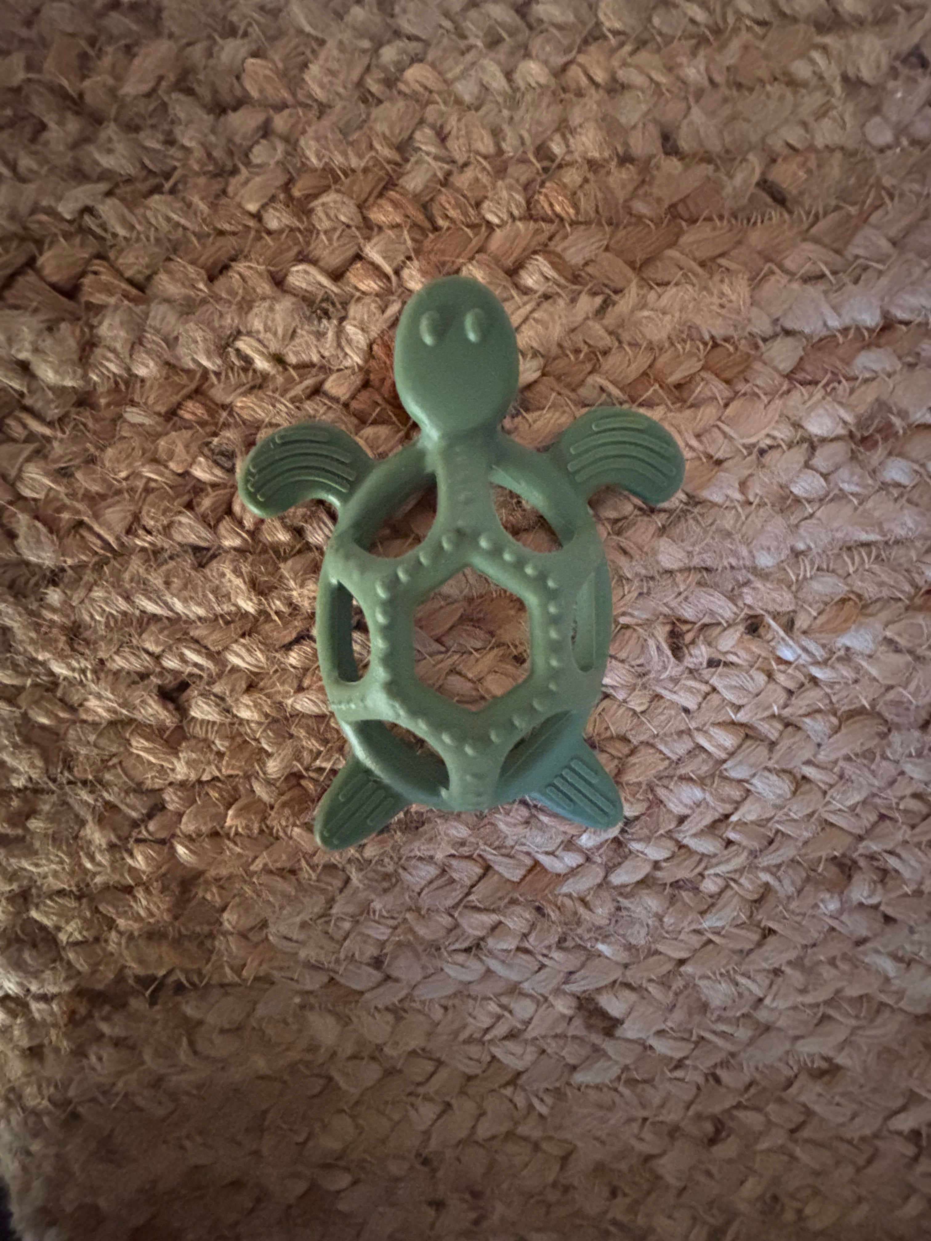 Baby turtle teether
