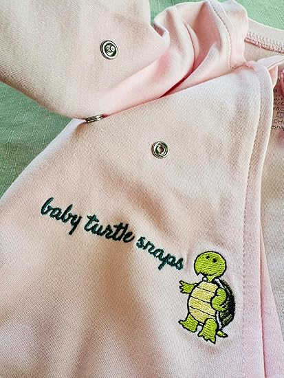 Baby Cotton Onesie – Baby Sleeper Romper with Two-Way Zipper, swaddle system, Fold-Over Cuffs