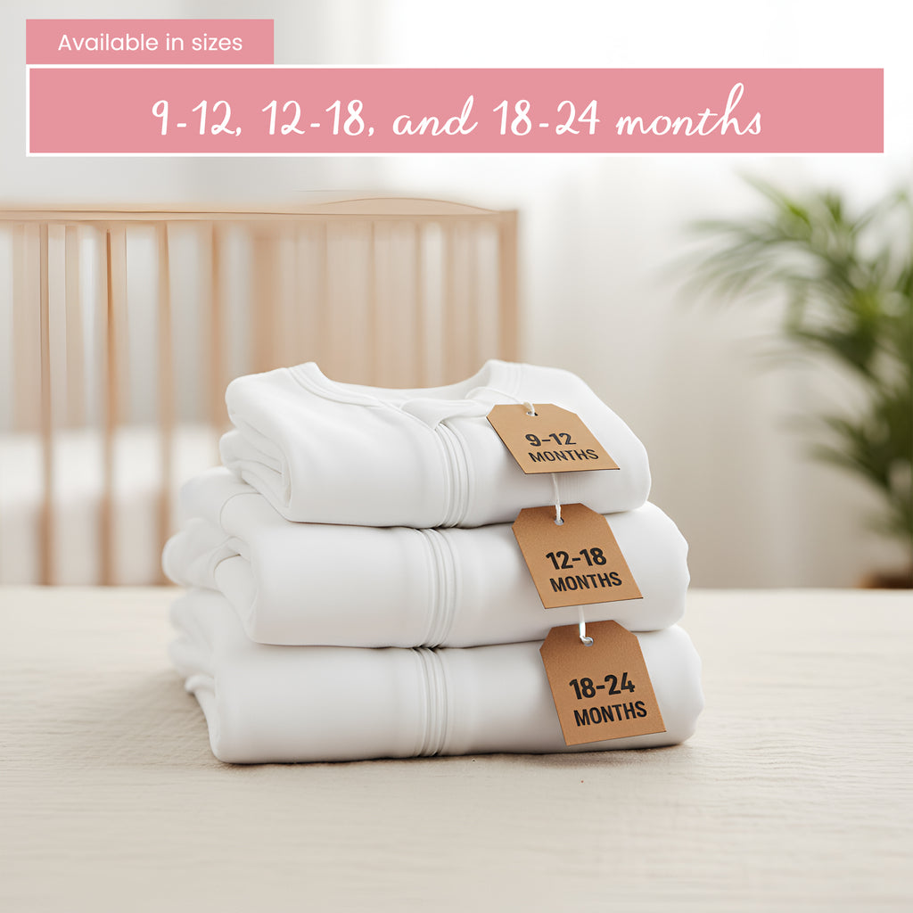 Cotton Baby Romper Soft Fold Over Hands & Feet Sleeper with Adjustable Snap Swaddle Design