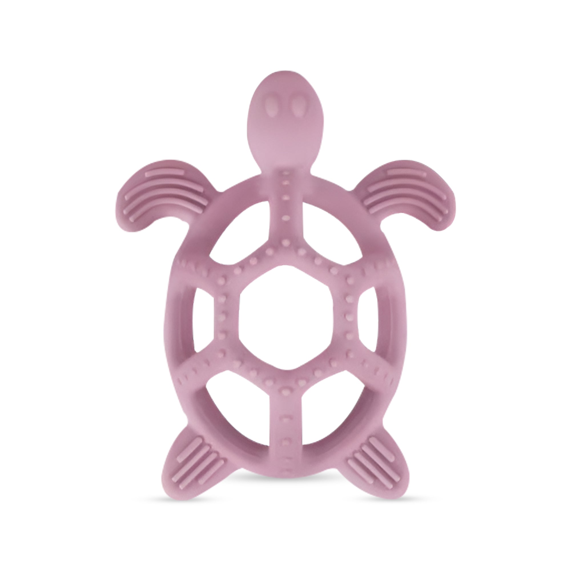 Silicone Baby Teething Toy Soft BPA Free Turtle Shape Chew Toy, Multiple Textured Massage Points for Baby Gums Dishwasher Safe Teethers for Babies (Blue)